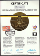 Germany Hamburg 1988 / Olympic Games Seoul / Tennis - Sommer 1988: Seoul