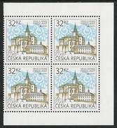 CHECA REPÚBLICA/ CZECH REPUBLIK/ CESKA REPUBLIK  -EUROPA 2017- "CASTILLOS - CASTLES - SCHLÖSSER".- SERIE En BLOQUE De 4 - 2017