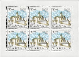 CHECA REPÚBLICA/ CZECH REPUBLIK/ CESKA REPUBLIK  -EUROPA 2017- "CASTILLOS - CASTLES - SCHLÖSSER".- HOJA BLOQUE De 6 - 2017