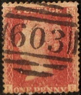 Great Britain 1850-55 1 D Die I Perf. 14, Head I, Alph. I-LE, Cancel 603 Oxford - Gebraucht