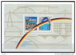 DEUTSCHLAND 1990 Mi-Nr. Block 22 ** MNH - 1981-1990