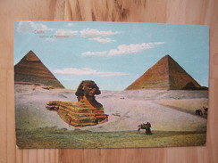 Sphinx Et Pyramides - Pyramides