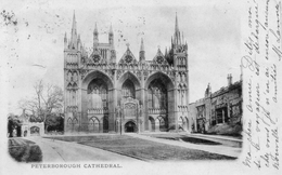 - PETERBOROUGH CATHEDRAL. - Scan Verso - - Otros & Sin Clasificación