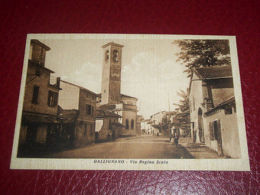 Cartolina Gallignano - Via Regina Scala 1930 Ca - Cremona