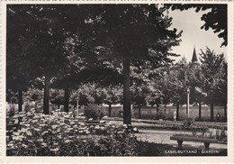 CARTOLINA - POSTCARD - CASALBUTTANO - GIARDINI - Cremona