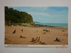 Postcard Coppit Hall Beach Saundersfoot Pembrokeshire PU 1972 My Ref B11329 - Pembrokeshire