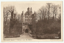 Montmort (51 - Marne) Le Château . Ancienne Entrée - Montmort Lucy