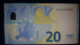 20 EURO S013B2 Italy Ch26 Serie SE Perfect  UNC - 20 Euro