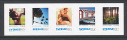 Sweden 2017. Facit #  3178 - 3182. My Stamp - Strip Of 5 From Booklet SH99. MNH (**) - Ongebruikt