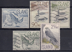 ISLANDIA 1959/60 Nº 294/98 USADO - Used Stamps