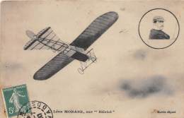 THEMES -  CELEBRITES -AVIATION / Léon Morane Sur Blériot - Aviateurs