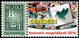 Hungary - 2016 - Innovative Solutions 2016 - Sender! - Mint Stamp With Personalized Coupon - Neufs