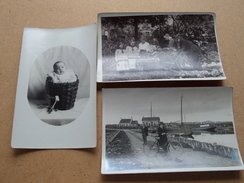 Familiefoto's - Periode W.O.1 - STEENBERGEN +/- 1915 ( IVM Fam. Naegels > Renkin Borgerhout Anvers / Ongefrankeerd ) ! - Sonstige