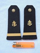 ANCIENNES EPAULETTES OFFICIER DOUANES MARITIMES #.2 - Police & Gendarmerie