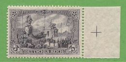 MiNr.96II.Bb Xx Deutsches Reich Seitenrand Mit Kreuz - Unused Stamps