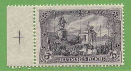 MiNr.96II.Bb Xx Deutsches Reich Seitenrand Mit Kreuz Links - Unused Stamps