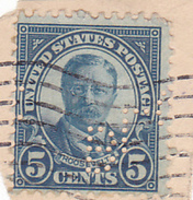 PERFINS, PERFORES 1 STAMPS,UNITED STATES. - Perforés