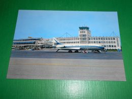 Cartolina Nizza / Nice - La Caravelle Et L' Aéroport De Nice-Cote-d'Azur 1970 Ca - Luftfahrt - Flughafen