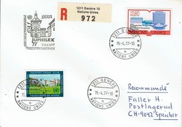 UN Genf - Einschreiben / Registered Letter (O562) - Storia Postale