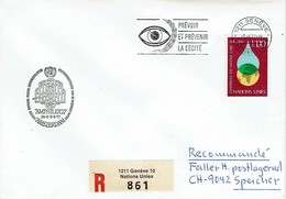 UN Genf - Einschreiben / Registered Letter (O568) - Storia Postale