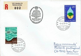 UN Genf - Einschreiben / Registered Letter (O569) - Brieven En Documenten