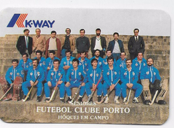 Calendario De Bolso 1987 - Hoquei Em Campo -Futebol Clube Do Porto- - Small : 1971-80