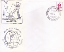 ARGENTINA 1973 ANTARCTIC EXPEDITION COVER - SPECIAL CANCELLATIONS - Storia Postale