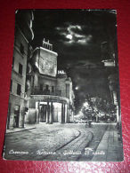 Cartolina Cremona - Notturno - Galleria 25 Aprile 1953 - Cremona