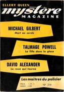 Mystère Magazine 214, Novembre 1965 (BE+) - Opta - Ellery Queen Magazine