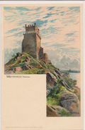 AUSTRIA, BURG WEITENEGG A. DONAU, EX Cond. Fine Litho PC, Unused, UNDIVIDED BACK - Melk