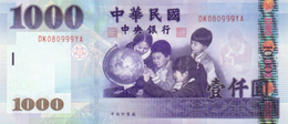 TAIWAN 1000 YUAN 2004 P-1997a UNC [TW506a] - Taiwan
