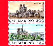 Nuovo - MNH - SAN MARINO - 1982 - Città Famose - Parigi - Esposizione Filatelica Internazionale - Parigi Nel 1806 E 1982 - Blocks & Kleinbögen