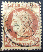 FRANCE           N° 51               OBLITERE - 1871-1875 Ceres