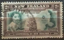 NUEVA ZELANDA 1940 The 100th Anniversary Of Proclamation Of British Sovereignty Over New Zealand. USADO - USED. - Oblitérés