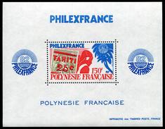 POLYNESIE FRANCAISE - BLOCS & FEUILLETS N° 6  * * - PHILEXFRANCE 1982 - LUXE - Hojas Y Bloques