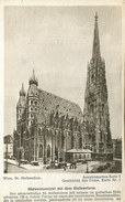 Wien - Stefansdom Südwestansicht 1923 (000561) - Stephansplatz