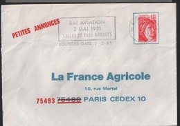 Bourges Bal Aviation 1981 - 1960-.... Covers & Documents