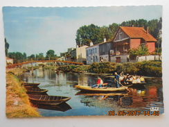 CP 79 COULON  Vers Frontenay Rohan Rohan - Promenade En Barque Dans Les Marais Poitevin La Venise Verte  1965 - Frontenay-Rohan-Rohan