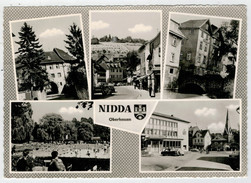 NIDDA   OBERHESSEN    VIEWS        (VIAGGIATA) - Nidderau