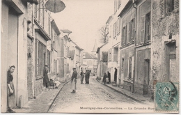 MONTIGNY LES CORMEILLES    LA GRANDE RUE - Montigny Les Cormeilles