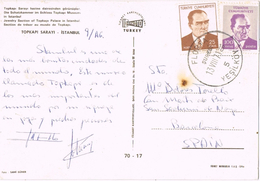 24582. Postal FLORYA (Turquia) Yesilkoy 1971. Vistas Topkapi De Istambul - Lettres & Documents