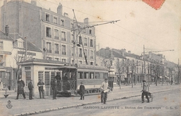 78-MAISON-LAFFITTE- STATION DES TRAMWAYS - Maisons-Laffitte