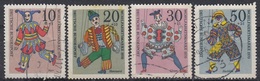 GERMANY Bundes 650-653,used - Puppets