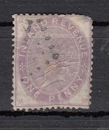 Timbre Fiscaux 1867 YT N°4  1p Violet - Fiscales