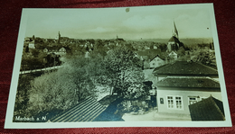 MARBACH AM NECKAR, ORIGINAL VINTAGE POSTCARD, GERMANY DEUTSCHLAND - Marbach