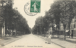 CPA Le Chesnay Boulevard Saint-Antoine - Le Chesnay