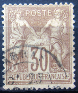 FRANCE           N° 69               OBLITERE - 1876-1878 Sage (Type I)