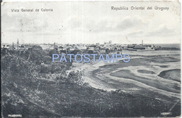 73608 URUGUAY COLONIA SACRAMENTO VISTA GENERAL POSTAL POSTCARD - Uruguay