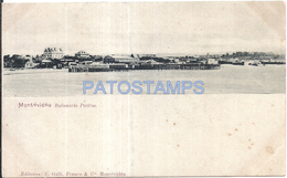 73611 URUGUAY BALNEARIO POCITO VISTA PARCIAL SPOTTED POSTAL POSTCARD - Uruguay