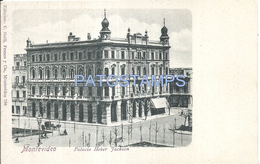 73624 URUGUAY MONTEVIDEO PALACIO HEBER JACKSON  POSTAL POSTCARD - Uruguay